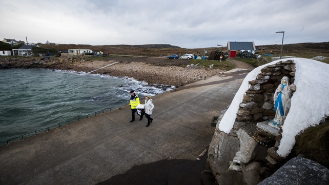 Then it's back to the boat with the ballots