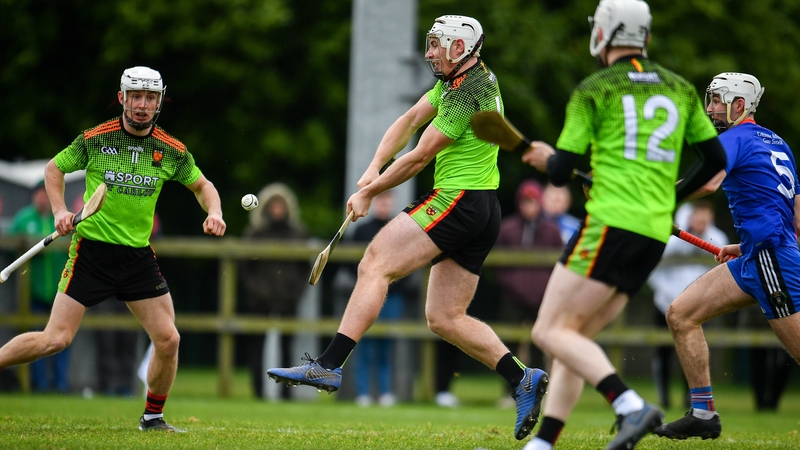 Liam Blanchfield fires home IT Carlow's third goal