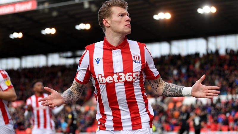James McClean celebrates