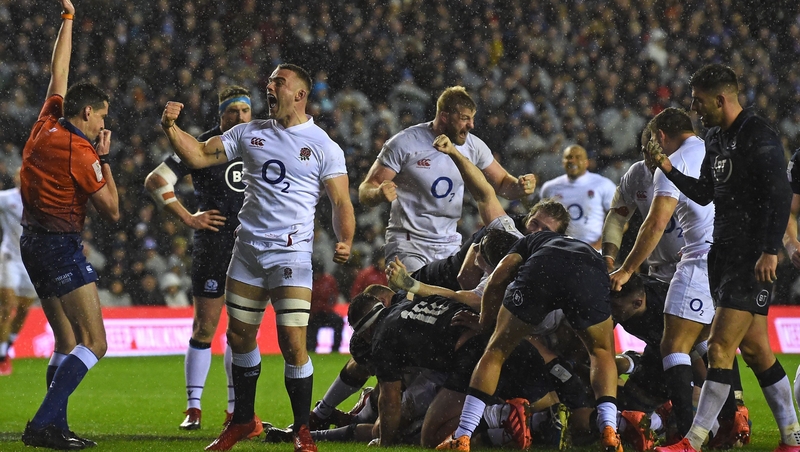 England ground out a win in Murrayfield