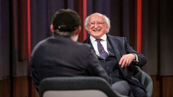 Watch: President Michael D. Higgins on The Tommy Tiernan Show