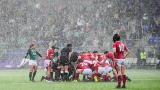 It's been wet in the second-half