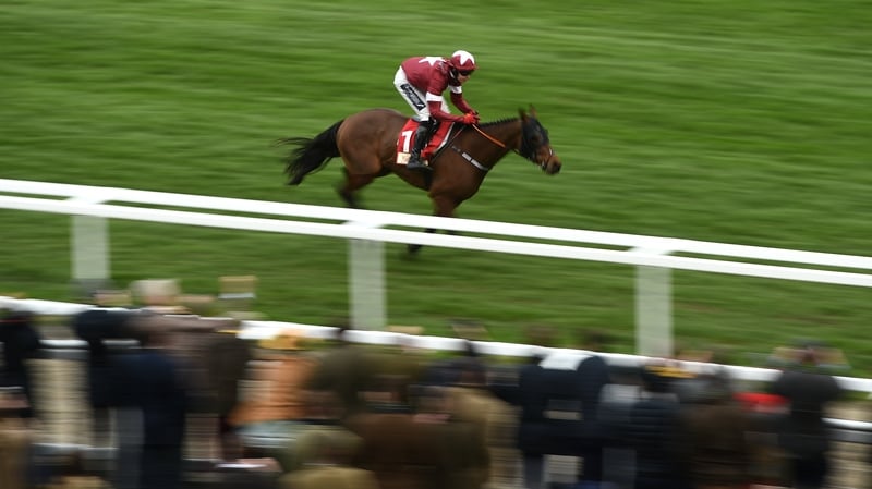 'Cheltenham, obviously the race looks made for him, with a rating like he has'