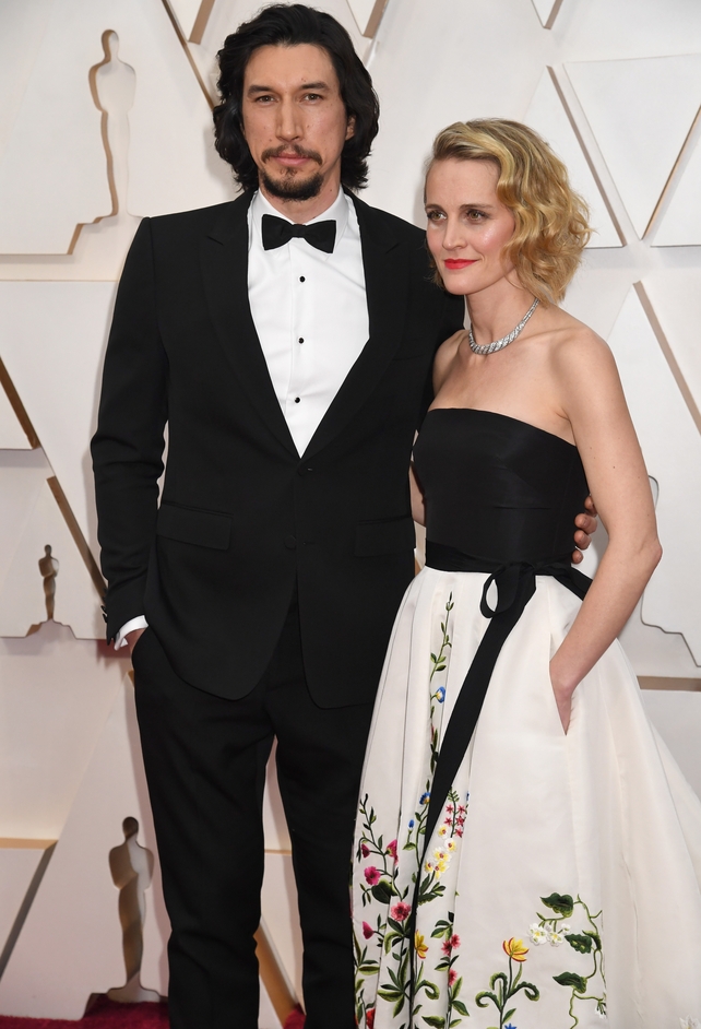 Adam Driver and Joanne Tucker