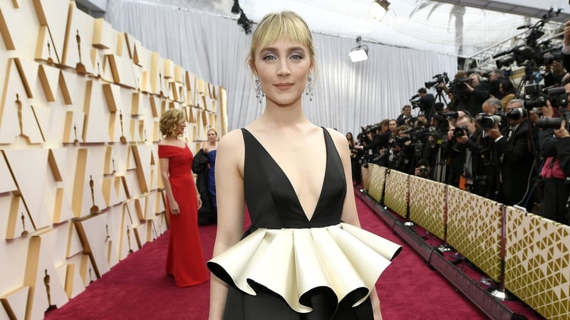 Saoirse dazzled on the red carpet. Photo: Getty