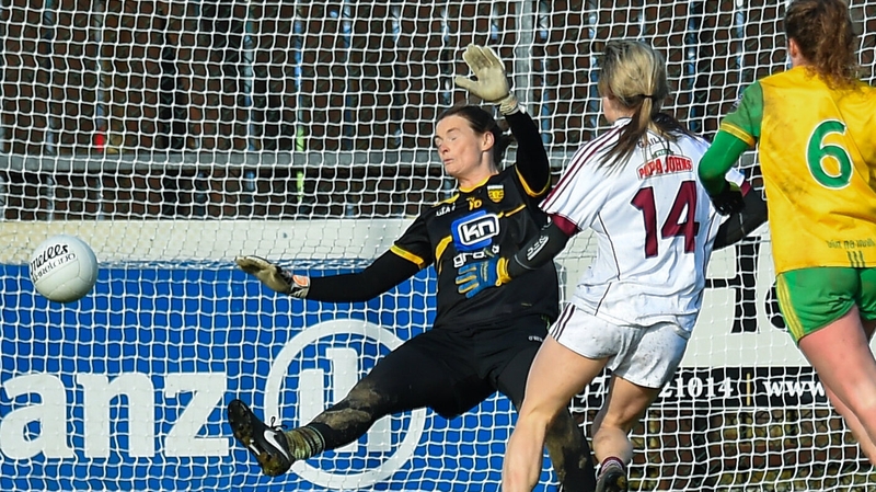 Tracey Leonard starred for Galway in Letterkenny