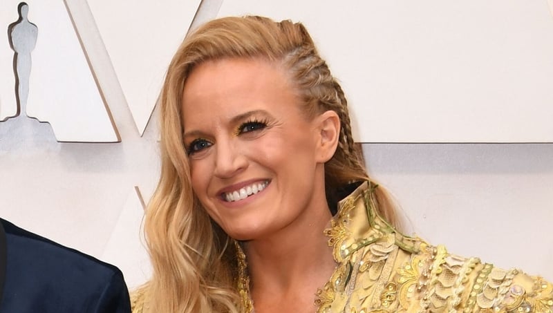 Eimear Noone arriving on the red carpet at the Oscars