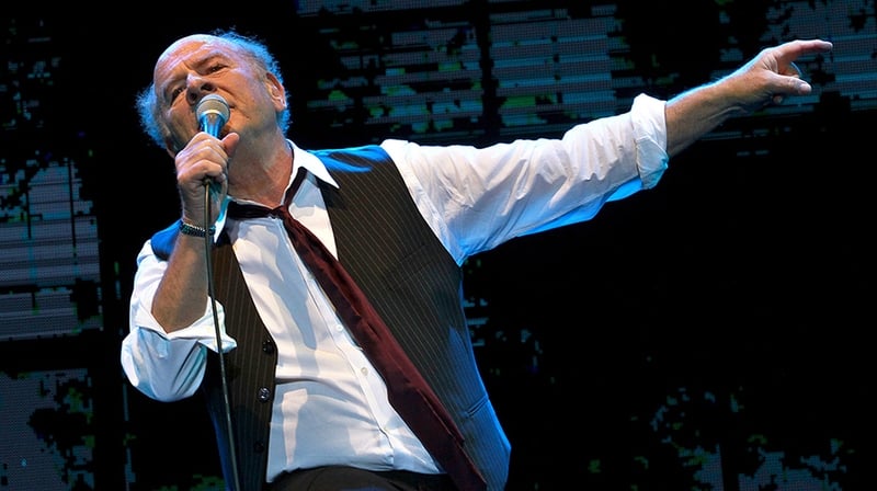 On song: the inimitable Art Garfunkel