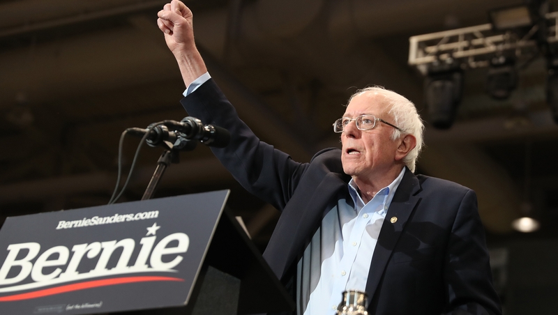 Bernie Sanders has demanded Russia to 'stay out' of the US elections