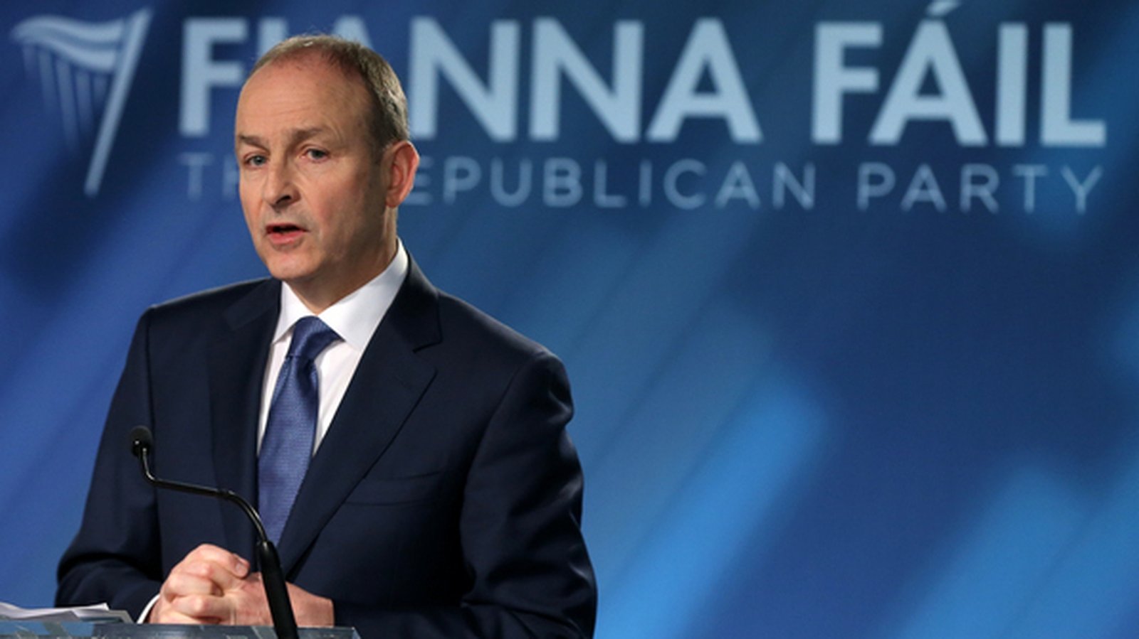 Micheál Martin's party won the most of seats (38) beating Sinn Féin (37) by one