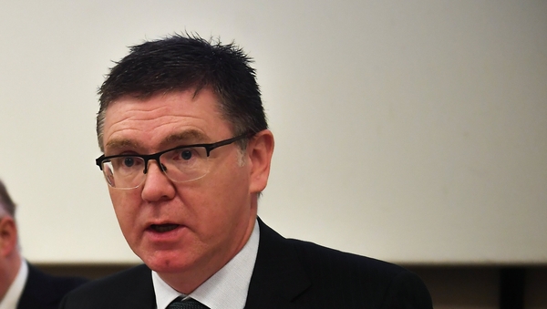 Tom Ryan speaking as the revealed their financial report for 2019