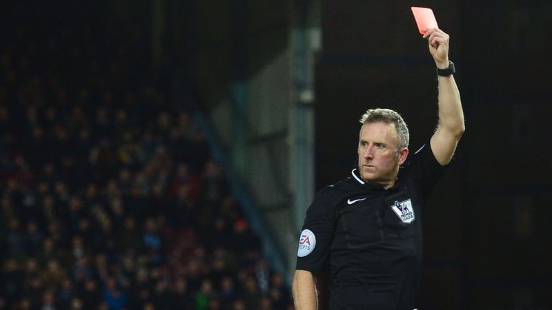 Refs should remind players to avoid spitting on the ground, although it is not an act of misconduct