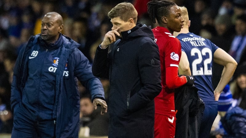 Rangers manager Steven Gerrard