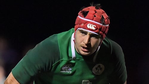 John Hodnett has featured for the Ireland Under-20s