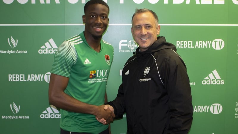 Joseph Olowu joins Cork