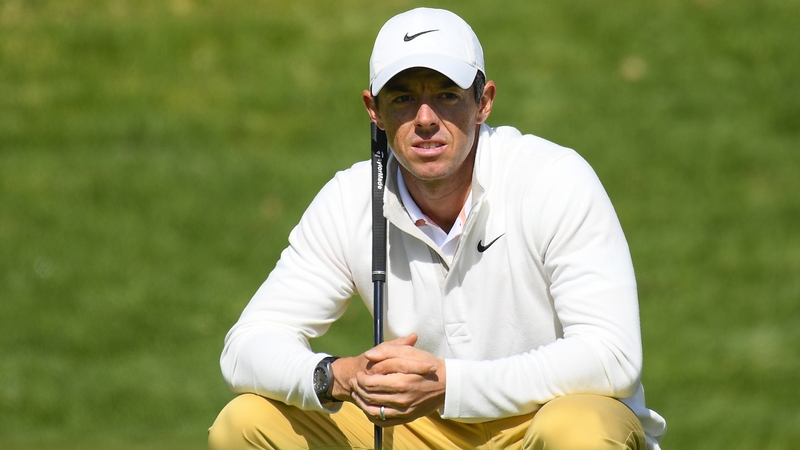 Rory McIlroy hit some stunning shots in his first round