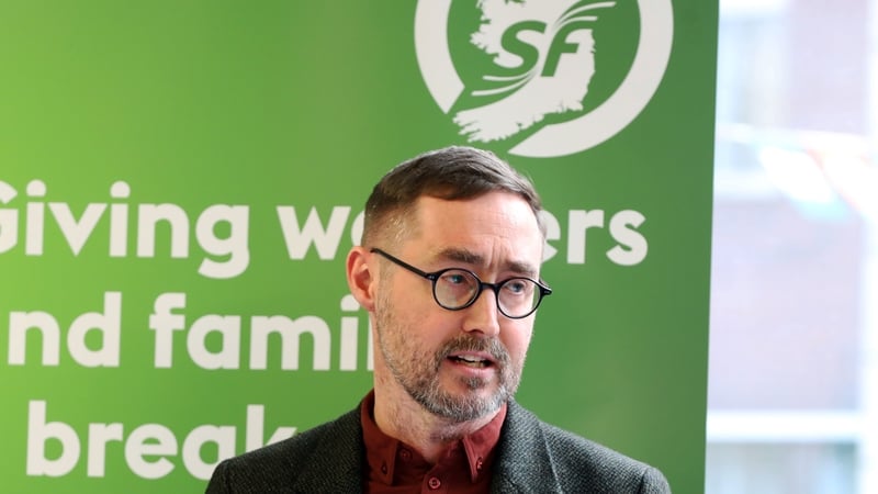 Eoin Ó Broin was commenting on a newspaper report that quoted an internal party manual instructing supporters on how to pose as researchers
