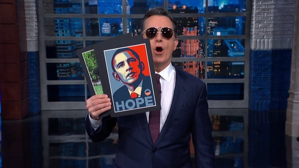 Colbert on Bloomberg's rise in the polls among black voters
