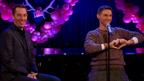 Love was all around Marti Pellow on The Late Late Show