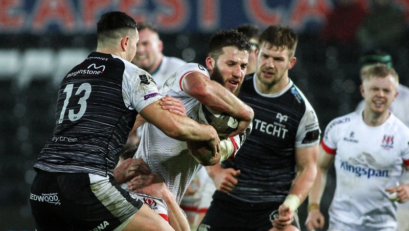 Ulster fell short despite a late surge in Liberty Stadium