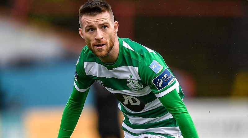 Jack Byrne in action at Dalymount Park