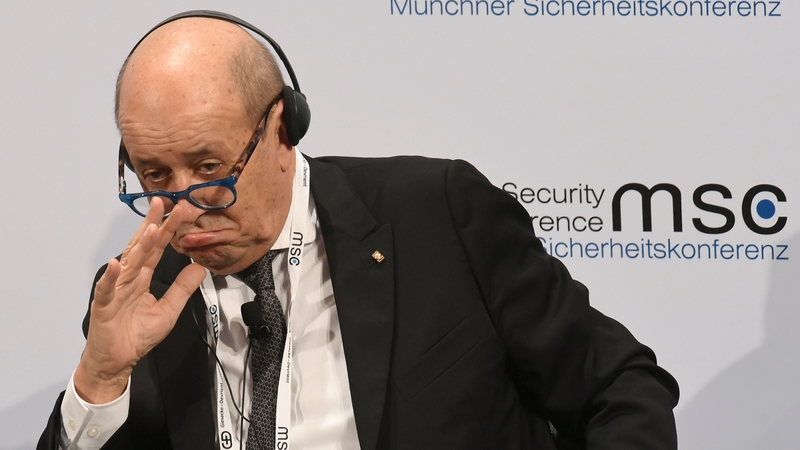 Jean-Yves le Drian said it would be tough to achieve Britain's aim of agreeing a free trade deal by the end of the year