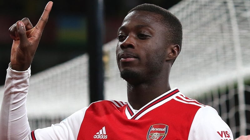 Nicolas Pepe scored a goal and provided two assists