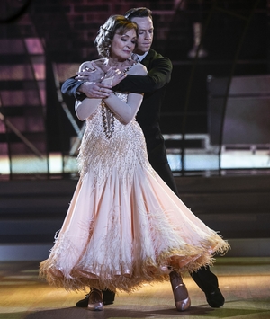 Mary and John scored 16 for their Viennese Waltz