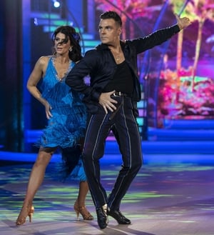 Sinéad O'Carroll and Ryan McShane danced the Samba to Hr Troels' La Isla Bonita