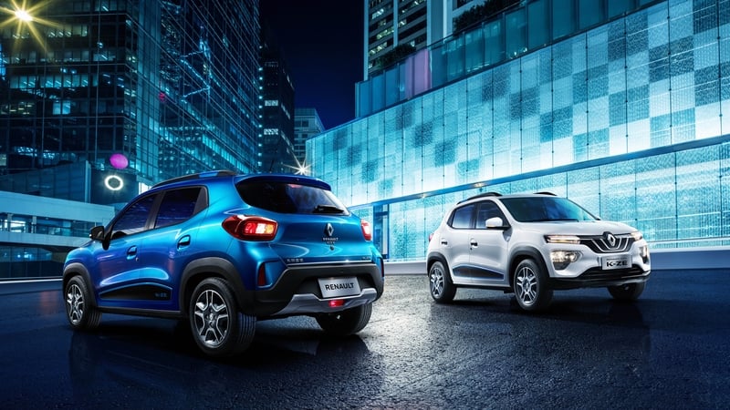 The Dacia Spring is based on a small crossover currently sold in China - the K-ZE.