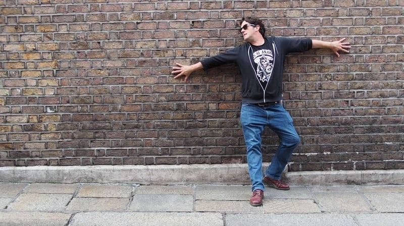 Back against the wall: David Diebold