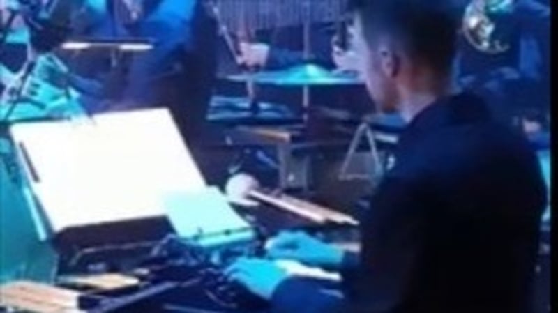 James Dunne at the keys in the NCH