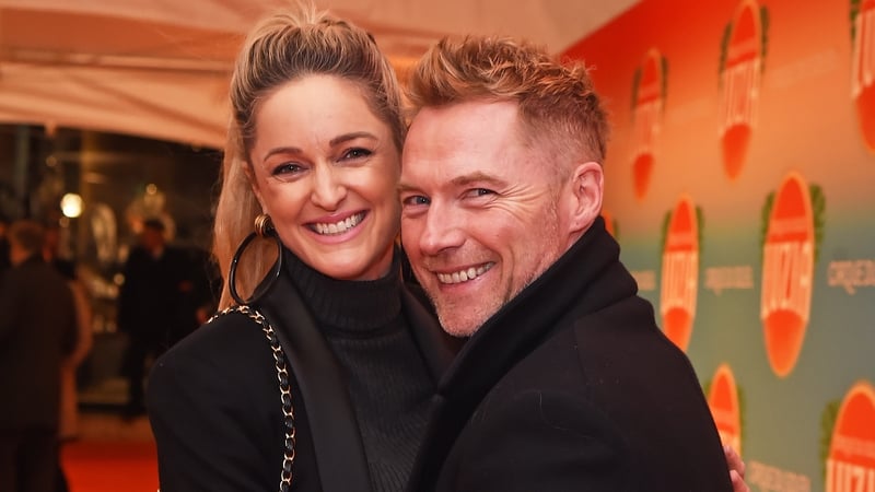 Proud parents - Storm and Ronan Keating
