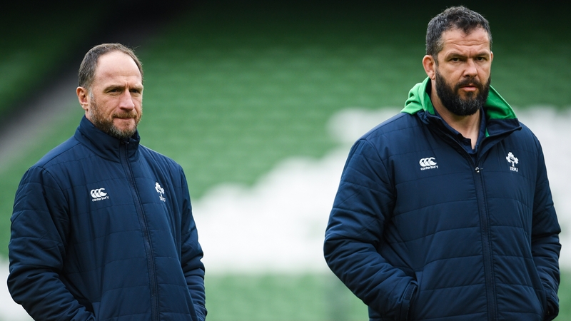 Mike Catt and Andy Farrell