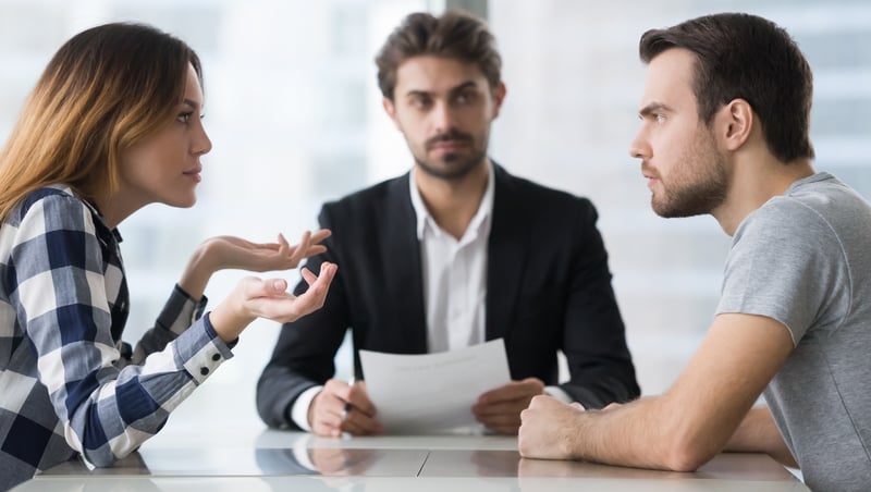 "A graduated response to dispute resolution can begin with less adversarial approaches though mediation". Photo: Getty Images