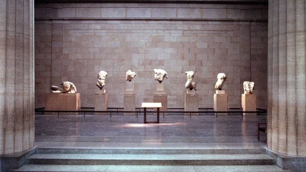 The British Museum says the marbles were acquired by Elgin under a legal contract with the Ottoman empire
