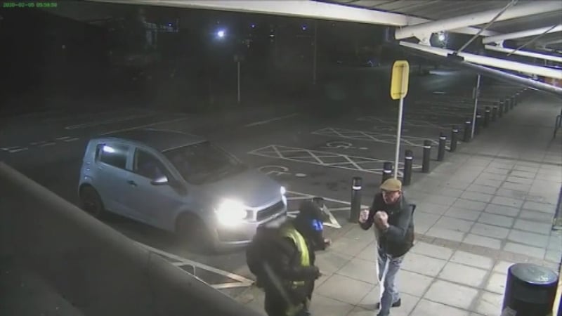 The potential victim fought off his attacker with a series of well-timed punches