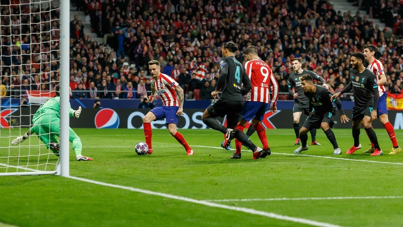 Saul Niguez scored the only goal of the game in Spain