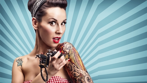 "Modern tattoo artists have often been quick to exploit this cultural history of unruliness, seeking to brand themselves and their work "cool", oppositional, desirable and "hip"."