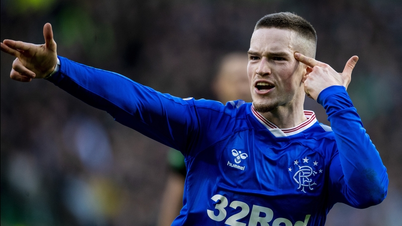 Ryan Kent scored at Celtic Park in December