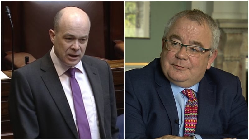 Denis Naughten and Seán Ó Fearghaíl are in contention for the job of Ceann Comhairle