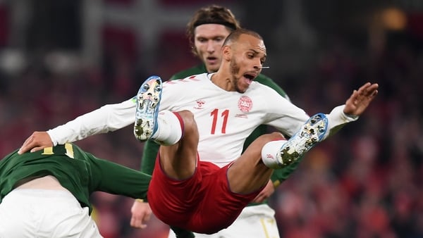 Denmark striker Braithwaite comes to Barca's rescue
