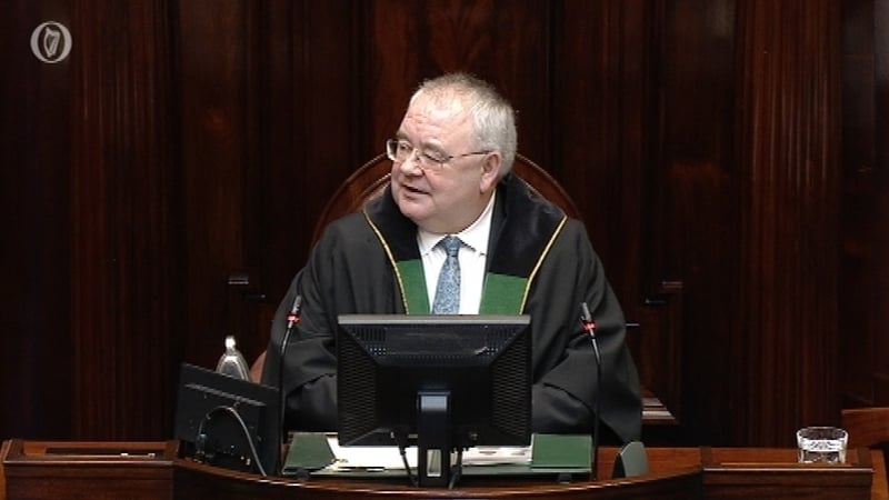 Seán Ó Feargháil tested positive for Covid-19 at the weekend