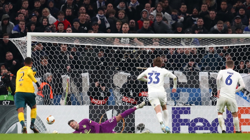 Forster's save saw the Hoops earn an away draw