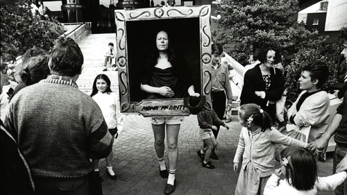 The Diceman as 'Mona McGinty'
(Photo by Derek Speirs)