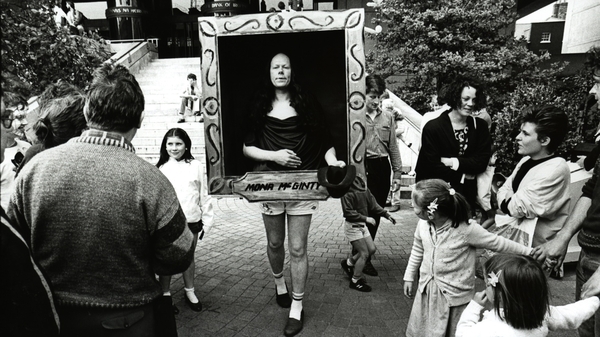 The Diceman as 'Mona McGinty'
(Photo by Derek Speirs)