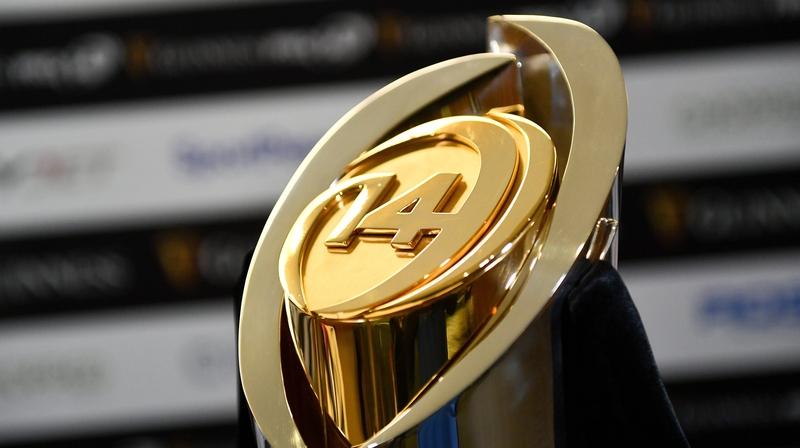 The Pro14 trophy