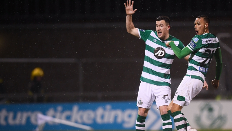 Graham Burke scored five for Rovers against Cork