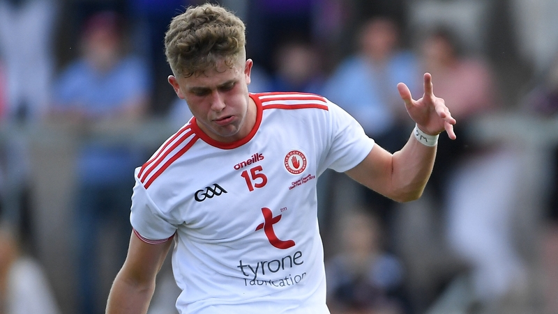 Tiarnán Quinn goaled for Tyrone