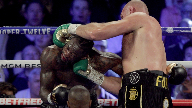 Fury (r) took total control in the third